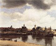 Jan Vermeer View of Delft oil on canvas
